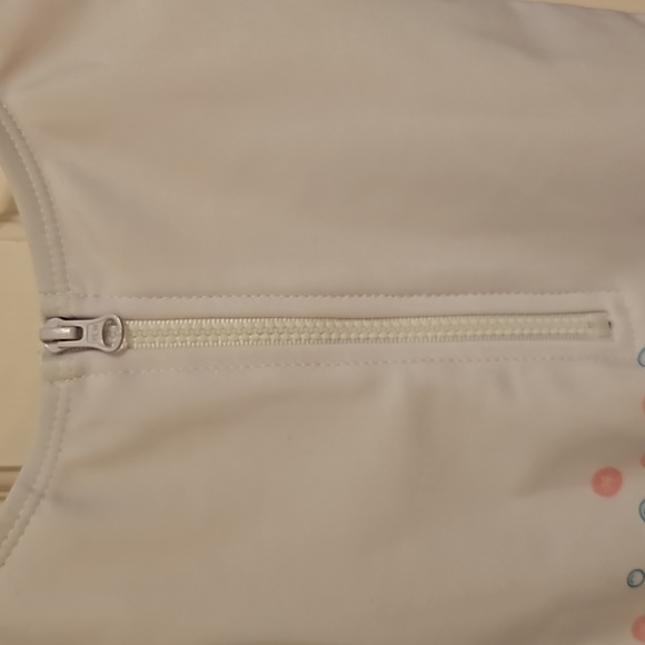 Flap Happy Mermaid UPF 50+ Charlie L/S Rash Guard Swimsuit, Girls Size 2 - Picture 6 of 7